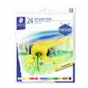CRAYON STAED 2430 C24*24 COL.  PASTEL SECO TIZA