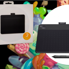 TABLET INTUOS CREATIVE SMALL BLACK CTL4100