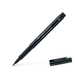 MARCADOR FABER CASTELL BRUSH 167499 NEGRO