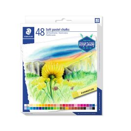 CRAYON STAED 2430 C48*48 COL. PASTEL SECO TIZA