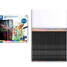 CRAYON STAED 149CM24 *24COL. PARA PAPEL NEGRO
