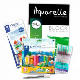 Color y arte acuarelable