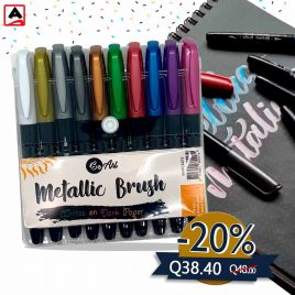 METALLIC BRUSH * 10COL / del 25 al 31 de Octubre