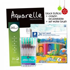 crayones acuarelables