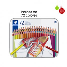 CRAYON STAED 175M72 *72COL. CAJA METAL CAJA METAL (RESINA)