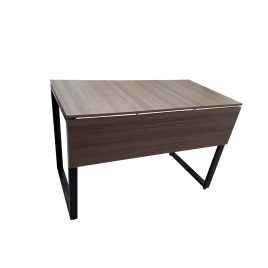 ESCRITORIO 5/8 MELAMINA MODERNO SECRETARIAL 1.20X0.60 M CREY CEDAR