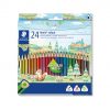 CRAYON STAED 187 C24 *24 COLORES RECICLADO