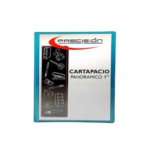 CARTAPACIO PANORAMICO PRECISION 1 PULG.(3/4 ANILLO) CELESTE