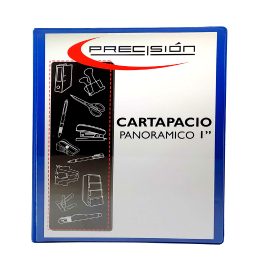 CARTAPACIO PANORAMICO PRECISION 1 PULG.(3/4 ANILLO) CELESTE