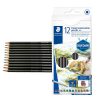 CRAYON STAED 14610TC12 TINTED ACUARELABLES*12COL