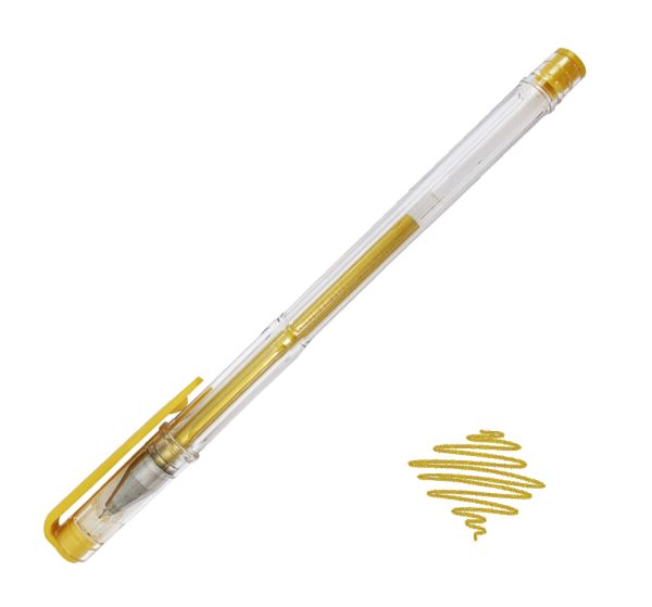 BOLIGRAFO GEL PRECISION 0.8 DORADO