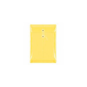 SOBRE PLASTICO PRECISION CARTA C/HILO AMARILLO
