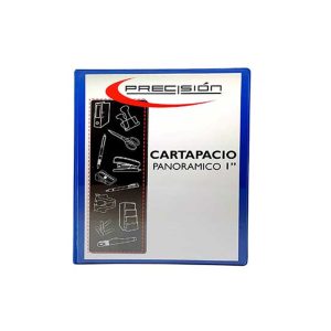 CARTAPACIO PANORAMICO PRECISION 1 PULG.(3/4 ANILLO) AZUL