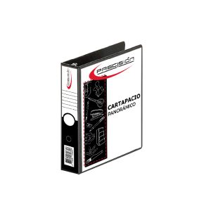 CARTAPACIO PANORAMICO PRECISION 1 1/2 PULG OFICIO NEGRO