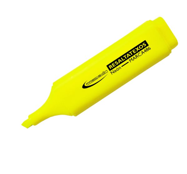 MARCADOR RESALTATEXTO PRECISION AMARILLO