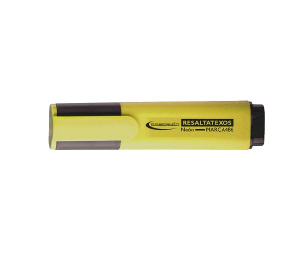 MARCADOR RESALTATEXTO PRECISION AMARILLO
