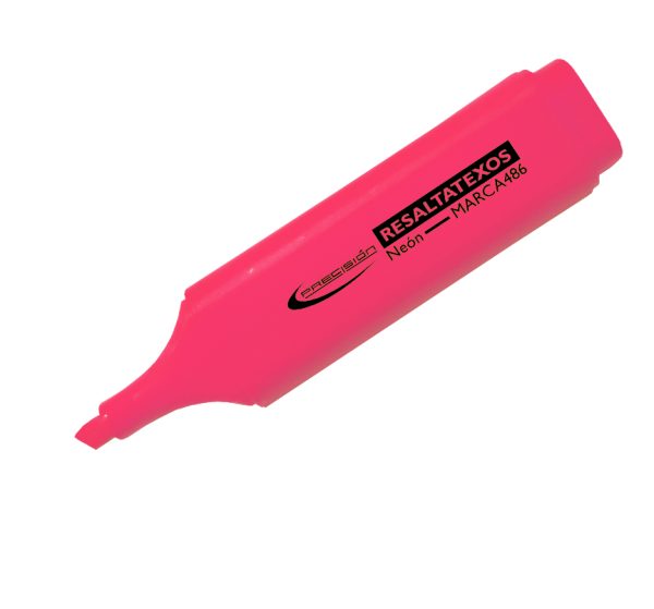 MARCADOR RESALTATEXTO PRECISION ROSADO