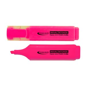 MARCADOR RESALTATEXTO PRECISION ROSADO