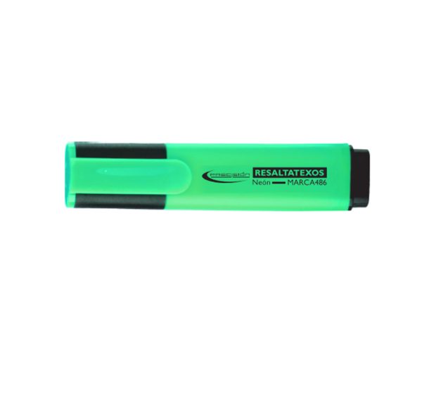 MARCADOR RESALTATEXTO PRECISION VERDE