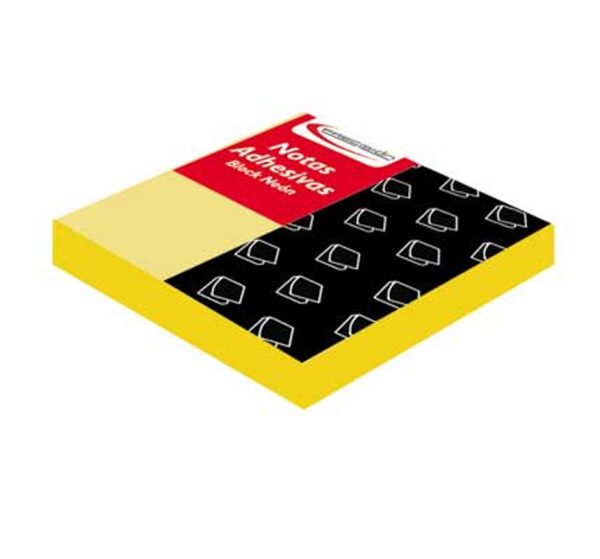 NOTAS ADHESIVAS PRECISION 3*3 BLOCK NEON *100 HOJAS AMARILLO