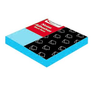NOTAS ADHESIVAS PRECISION 3*3 BLOCK NEON *100 HOJAS CELESTE