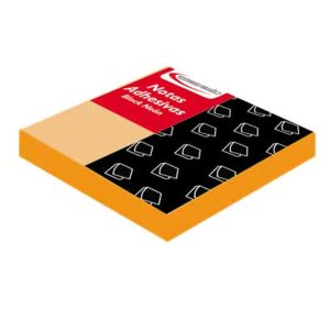 NOTAS ADHESIVAS PRECISION 3*3 BLOCK NEON *100 HOJAS NARANJA