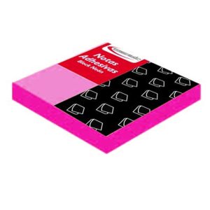 NOTAS ADHESIVAS PRECISION 3*3 BLOCK NEON *100 HOJAS ROSADO