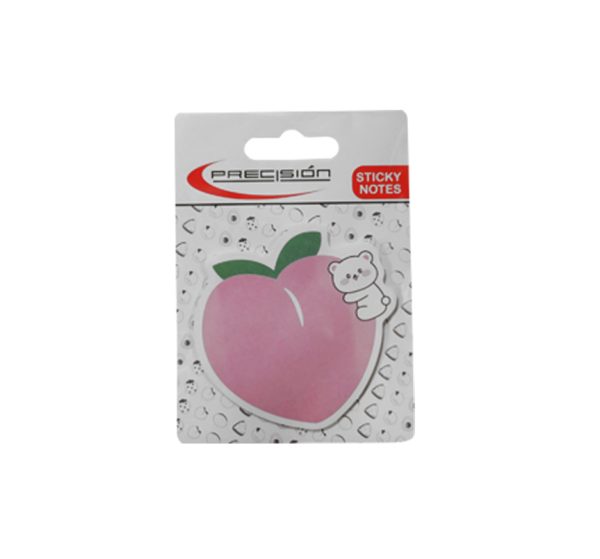 NOTAS ADHESIVAS PRECISION STICKY NOTES DURAZNO