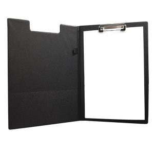 PORTA BLOCK PRECISION C/CLIP CARTA NEGRO