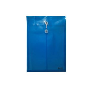 SOBRE PLASTICO PRECISION OFICIO C/HILO AZUL