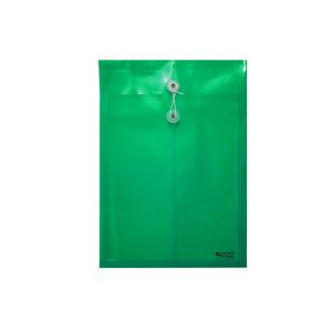 SOBRE PLASTICO PRECISION OFICIO C/HILO VERDE