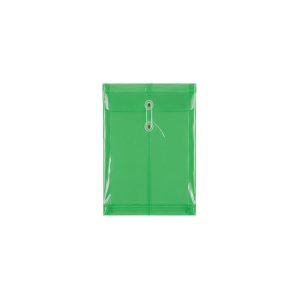 SOBRE PLASTICO PRECISION OFICIO C/HILO VERDE