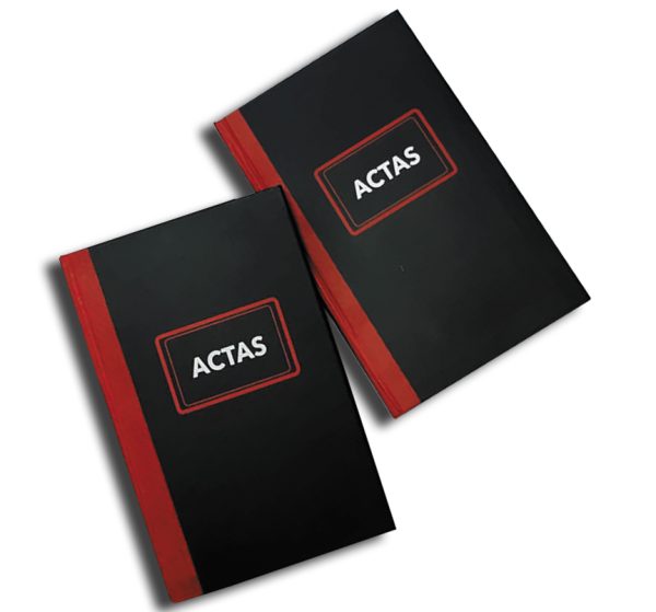 LIBRO DE ACTAS EMPASTADO PRECISION 100H