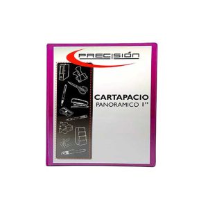 CARTAPACIO PANORAMICO PRECISION 1 PULG.(3/4 ANILLO) FUCSIA