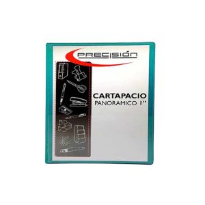 CARTAPACIO PANORAMICO PRECISION 1 PULG.(3/4 ANILLO) TURQUEZA
