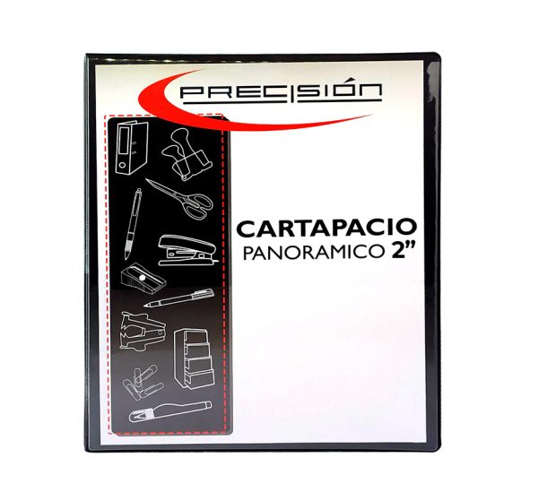 CARTAPACIO PANORAMICO PRECISION 2 PULG. NEGRO