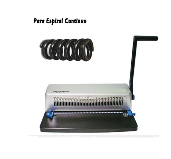 ENCUADERNADORA PC246B PLUS COIL ELECTRICA USO LIVIANO