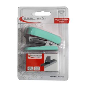 ENGRAPADORA MINI PRECISION CELESTE + GRAPAS