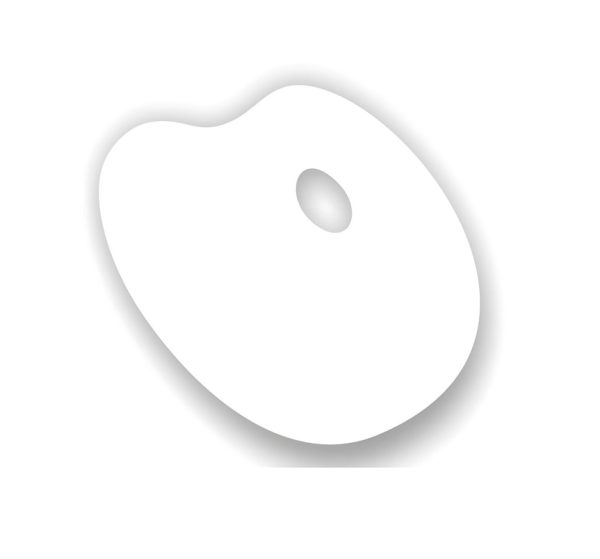 PALETA OVAL FORMICA P/OLEO