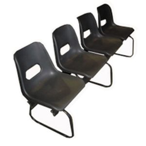 SILLA CONCHA PLAST BATERIA 4 SILLAS