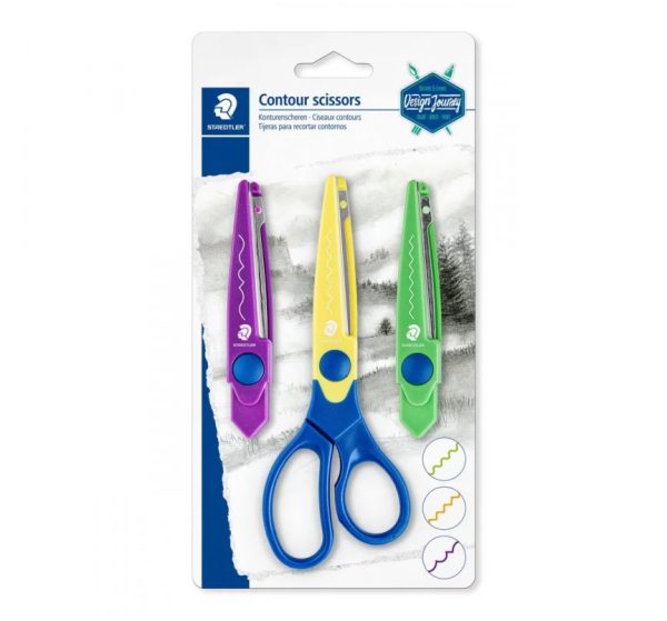 TIJERA STAED 965-S ZIG ZAG VARIOS DISENOS