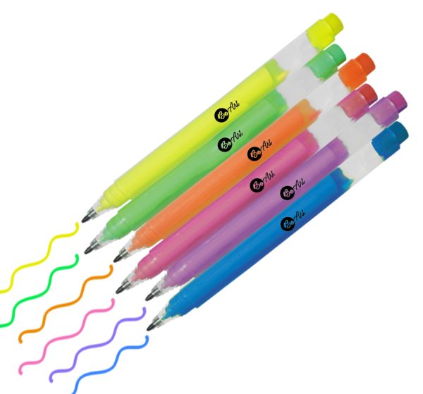 BOLIGRAFO BE ART ACRILICO SET*6COL