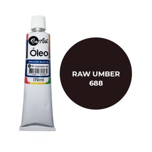OLEOS BE ART 170ML RAW UMBER 688