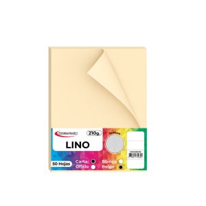HOJAS PRECISION LINO BEIGE 200 GRS. CARTA*50 HOJAS