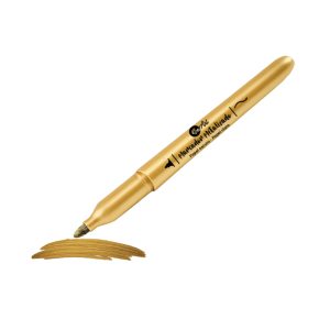 MARCADOR METALIZADO BE ART DORADO