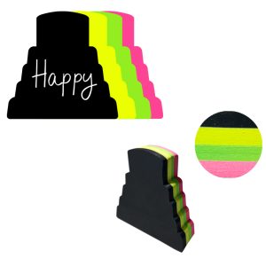 NOTAS ADHESIVAS PRECISION 3*3 100HJS PIRAMIDE