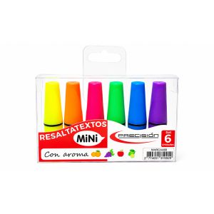 MARCADOR RESALTATEXTO PRECISION MINI FRAGRANCE SET *6 COL. STAND