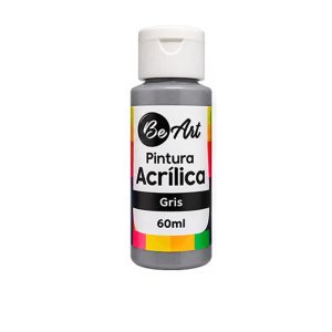 ACRILICO BE ART BOTE 60ML GRIS