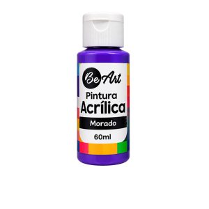 ACRILICO BE ART BOTE 60ML MORADO
