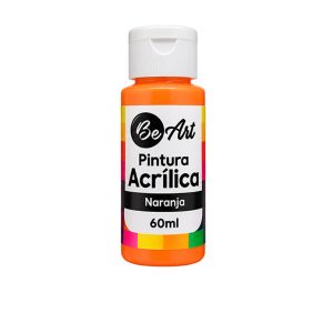 ACRILICO BE ART BOTE 60ML NARANJA